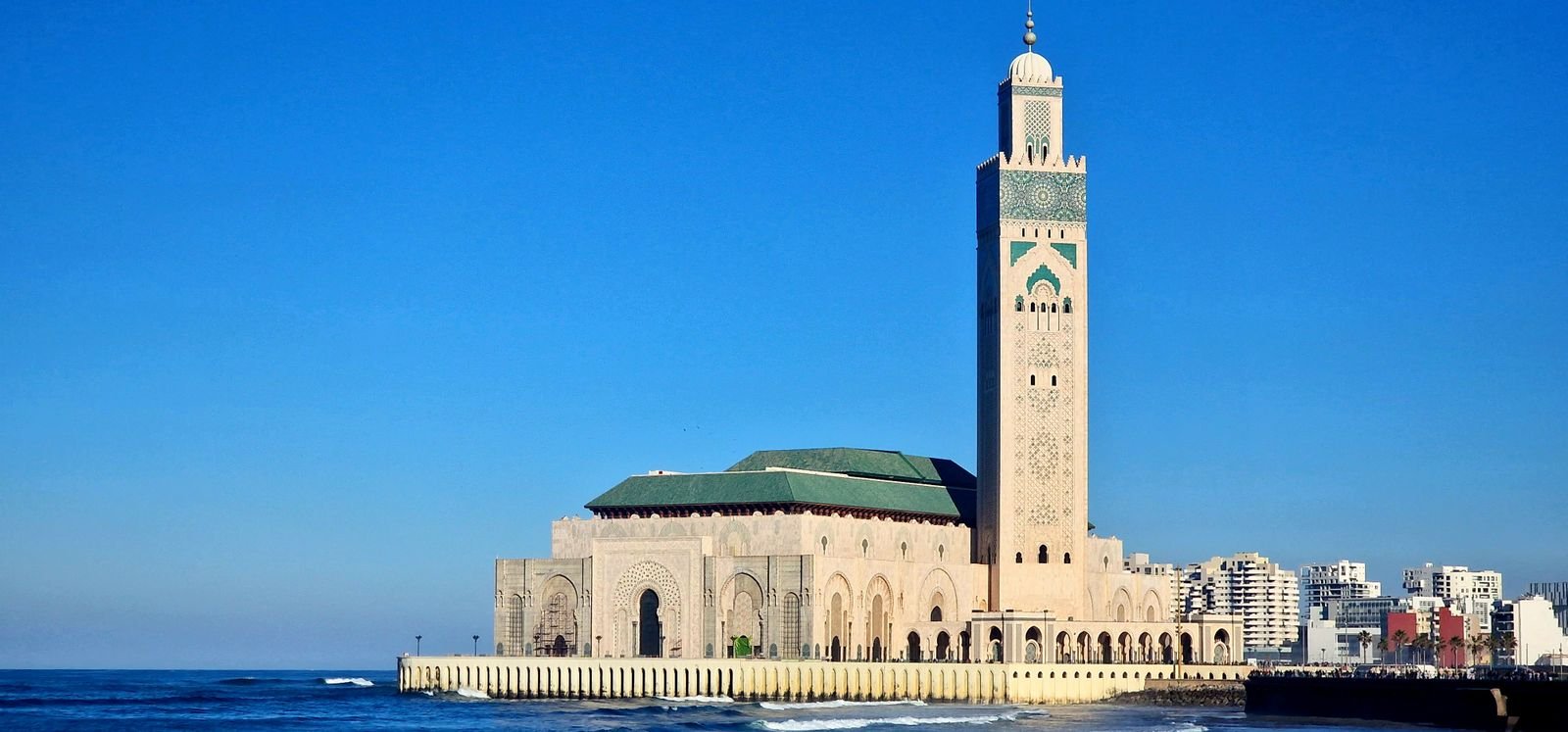 Mosqu&eacute;e Hassan II &agrave; Casablanca